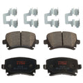 2X Brake Disc and Pad Kit Set for Audi A4 Quattro (Sedan)