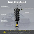 2X Front Shock Struts for Escalade Tahoe Yukon Denali (2015–2020) 84176631