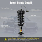 2X Front Shock Struts for Escalade Tahoe Yukon Denali (2015–2020) 84176631