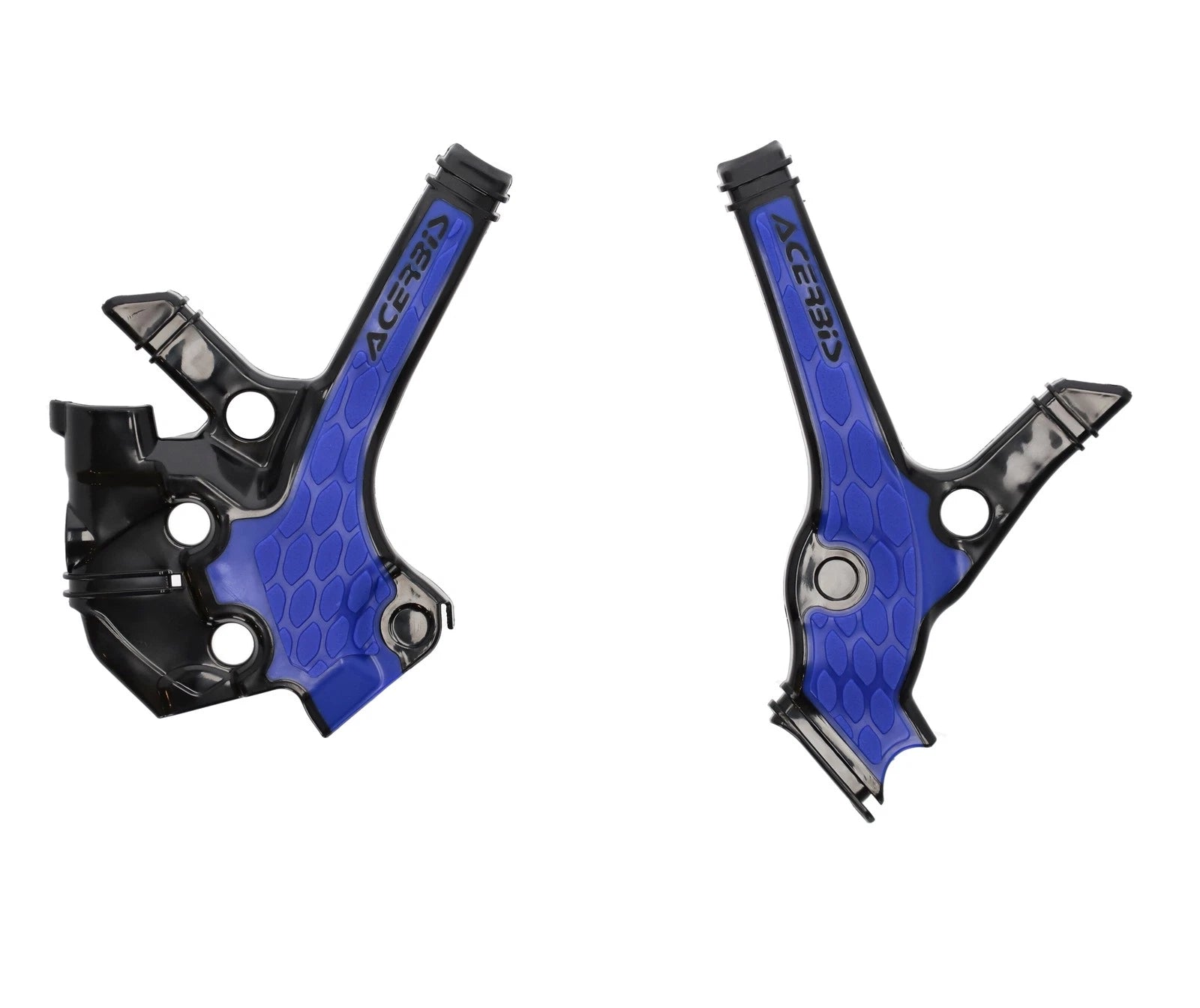 Acerbis X Grip Frame Guard for Yamaha YZ85 (2022–2024) Black/Blue