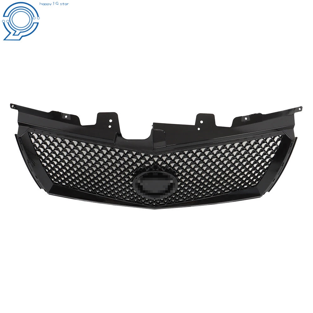Front Upper Grille Mesh for Cadillac CTS (2008-2013) Gloss Black