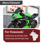 Coolant Reservoir Tank w/Cap for Kawasaki Ninja ZX6R ZX6RR (43078-1186, 11065-1093)