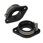 Manifold Boot / 28mm 30mm 2x / ATV Adapter Black Carb Flange for ATV Intake