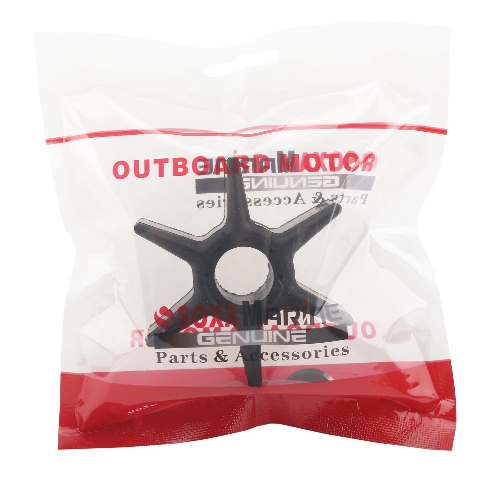 Water Pump Impeller & Key for Yamaha Outboard Motors (6CE-44352)
