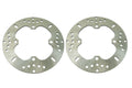 Set of 2 Precision Brake Rotors for Honda (43251-HL4-A01)