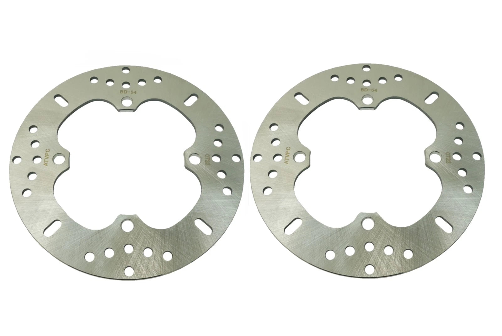 Set of 2 Precision Brake Rotors for Honda (43251-HL4-A01)