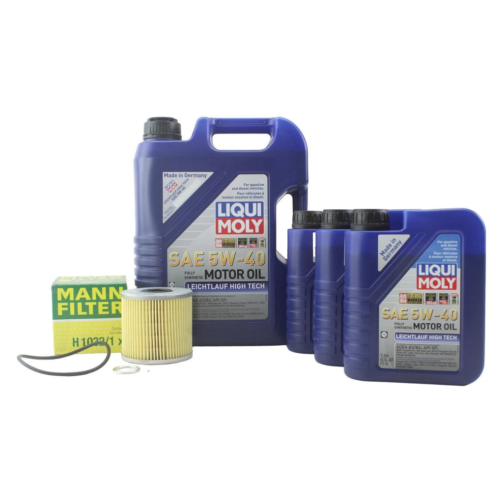 Oil Change Kit for Audi ABZ 4.2L (1997–2001) - 8L Liqui Moly 5W-40