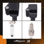 Ignition Coil Set and Spark Plugs for Volkswagen Jetta (2016–2018)