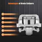 Brake Calipers with Bracket Kits for Nissan Xterra (2005–2015)
