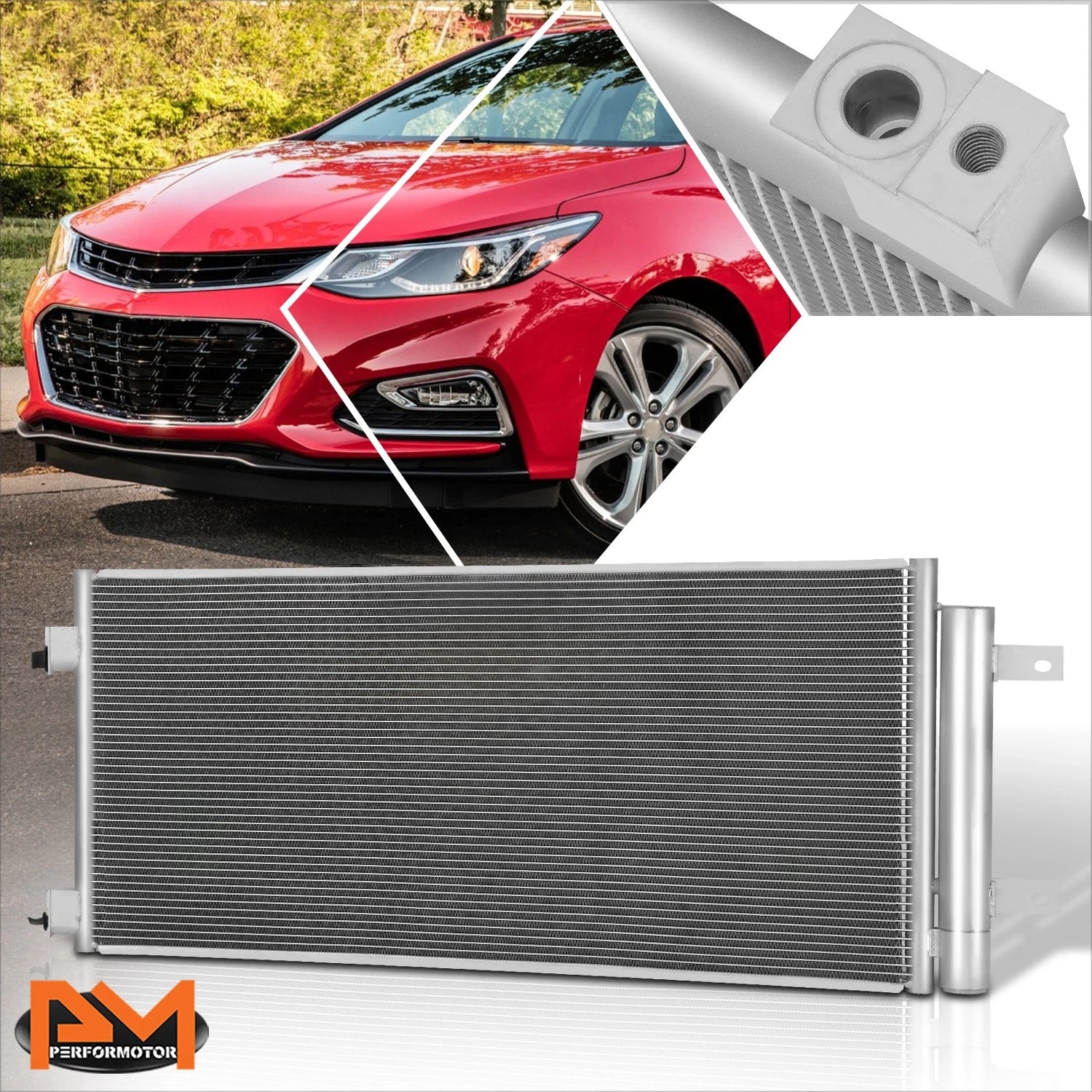 Aluminum Core Radiator for Fiat 500L (2014–2019)