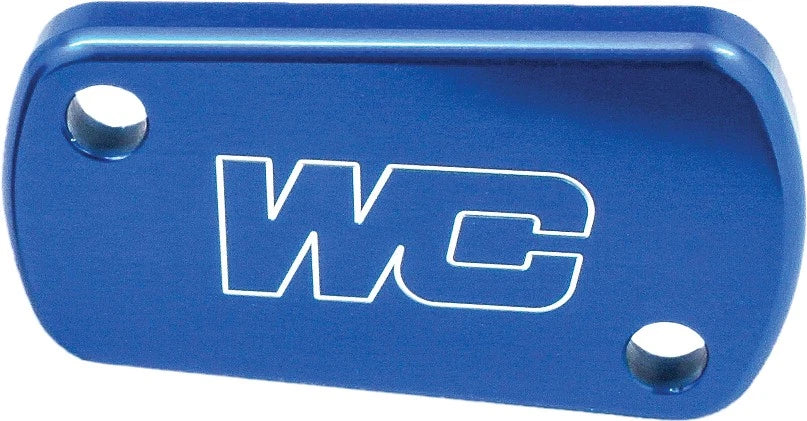 WORKS Rear Brake Cover for Honda CRF450R & RX (2002–2017) - Blue Aluminum