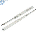Set of 2 Heavy Duty 18" Full Extension Drawer Slides 150lb Capacity