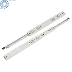 Set of 2 Heavy Duty 18" Full Extension Drawer Slides 150lb Capacity