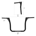 15" Rise Ape Hanger Handlebar for Harley Touring FLHT (1982–2013)