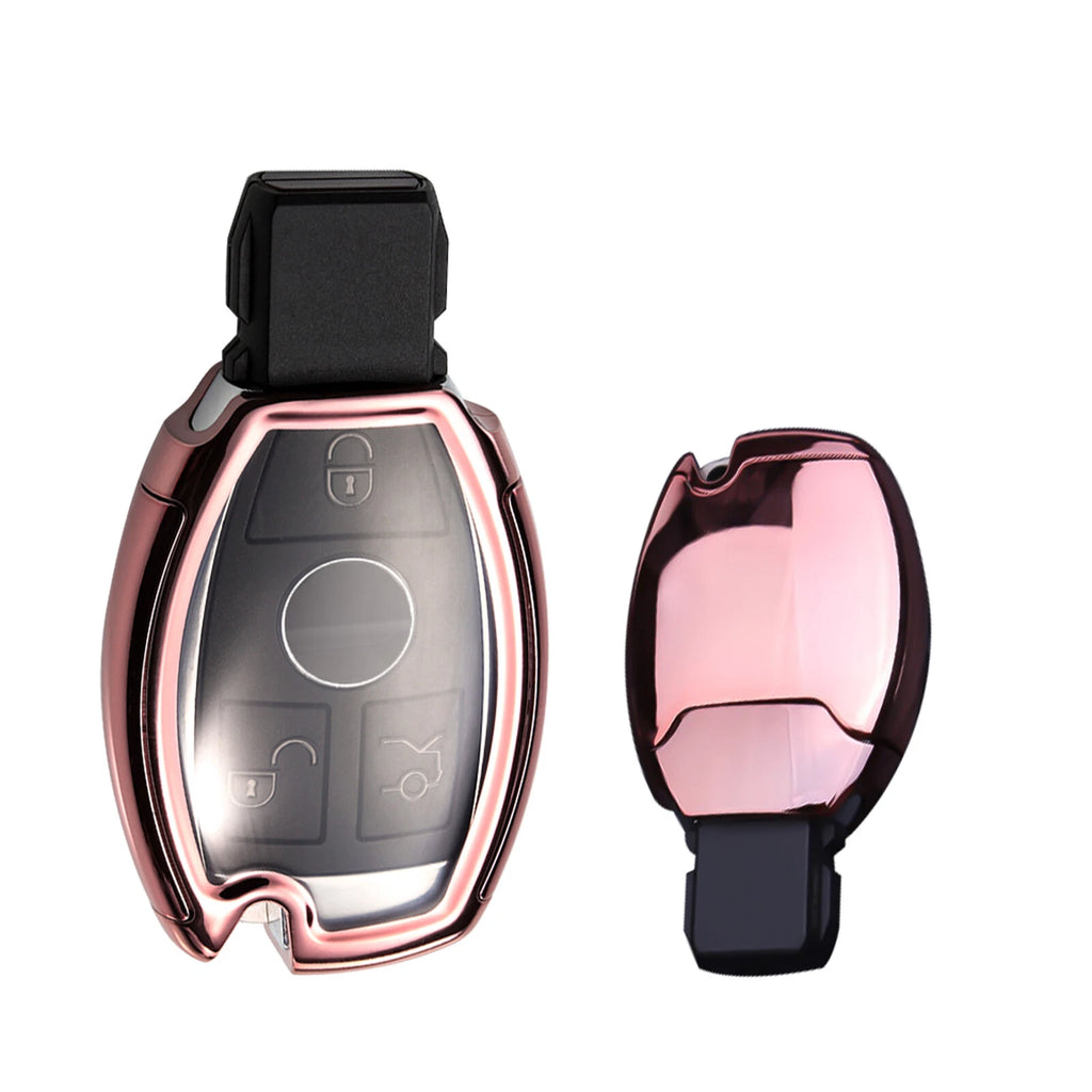 Remote Fob Key Cover Shell for Mercedes B C E G SLK (2011–2021)