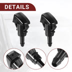 Windshield Washer Nozzle Set for GMC Envoy (2002–2009) with Hose & Connectors