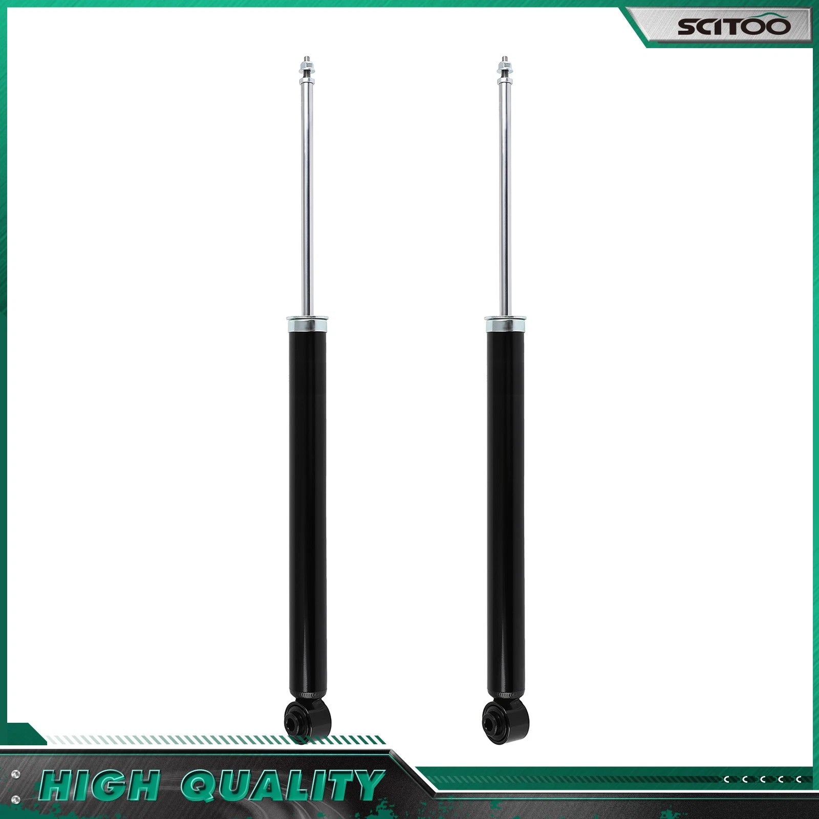 Set of 2 Rear Shock Struts for Mazda 3 Sport (2014–2018)
