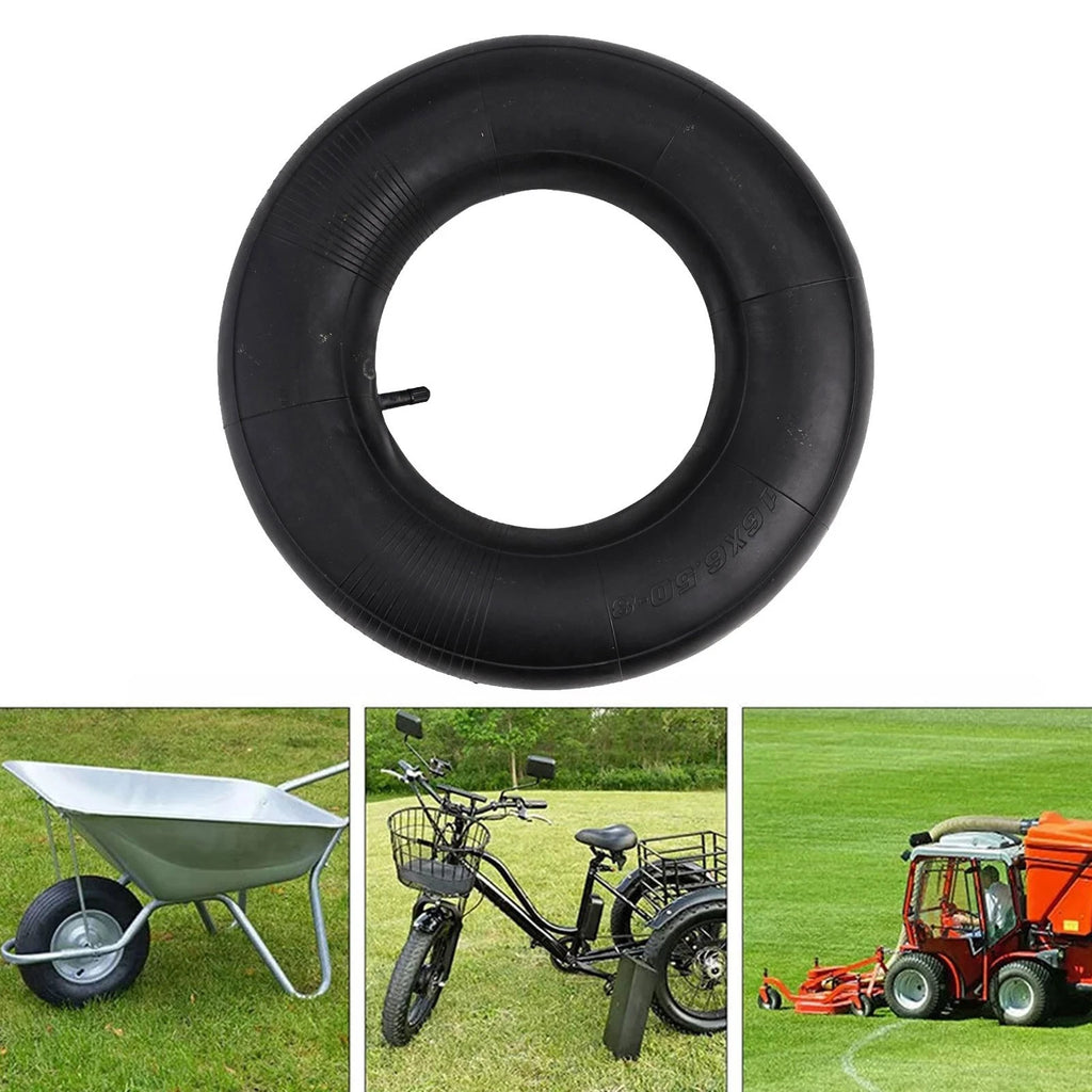 16x6 508 Straight Nose Inner Tube for Lawn Mower and Motorcycle