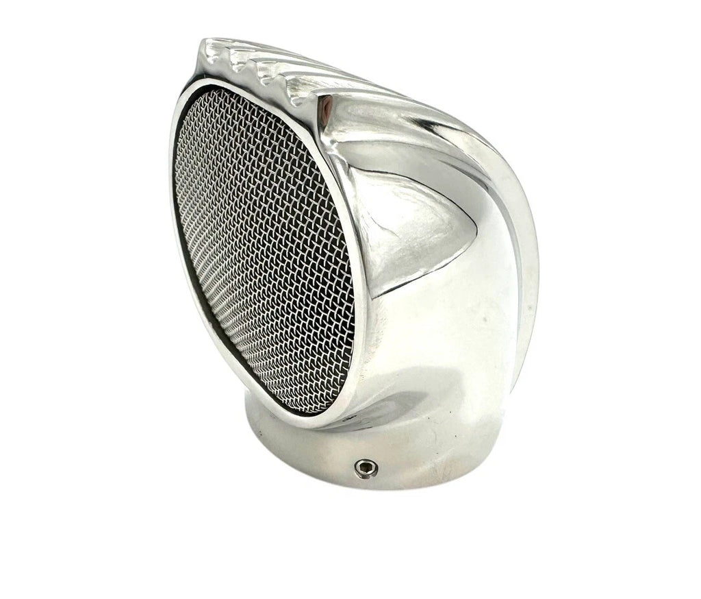 Air Cleaner Scoop Replacement for Polished 2-5/8 in Carburetor (Universal)