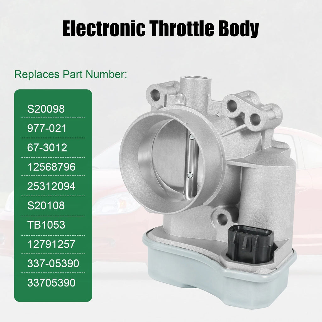 Throttle Body for Chevy Cobalt Malibu Pontiac Pursuit Saturn Ion Vue (2005–2010)