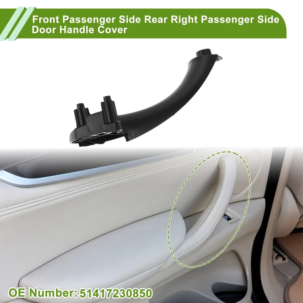 Door Panel Handle Pull Trim Cover for BMW E90/E91 323 325 328 330