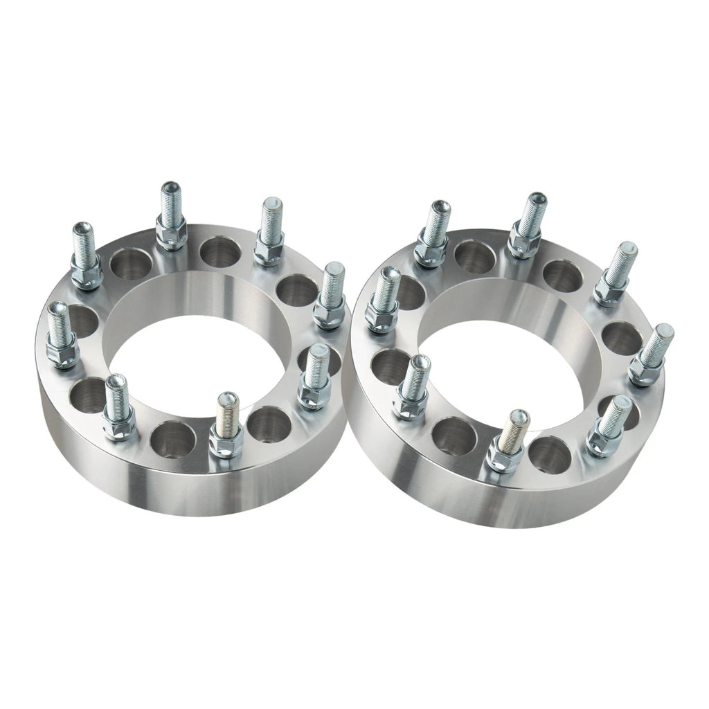 Wheel Adapters 2"–8x180mm for Ram 2500 (2019–2024) M14x1.5 126.15mm (2Pc)