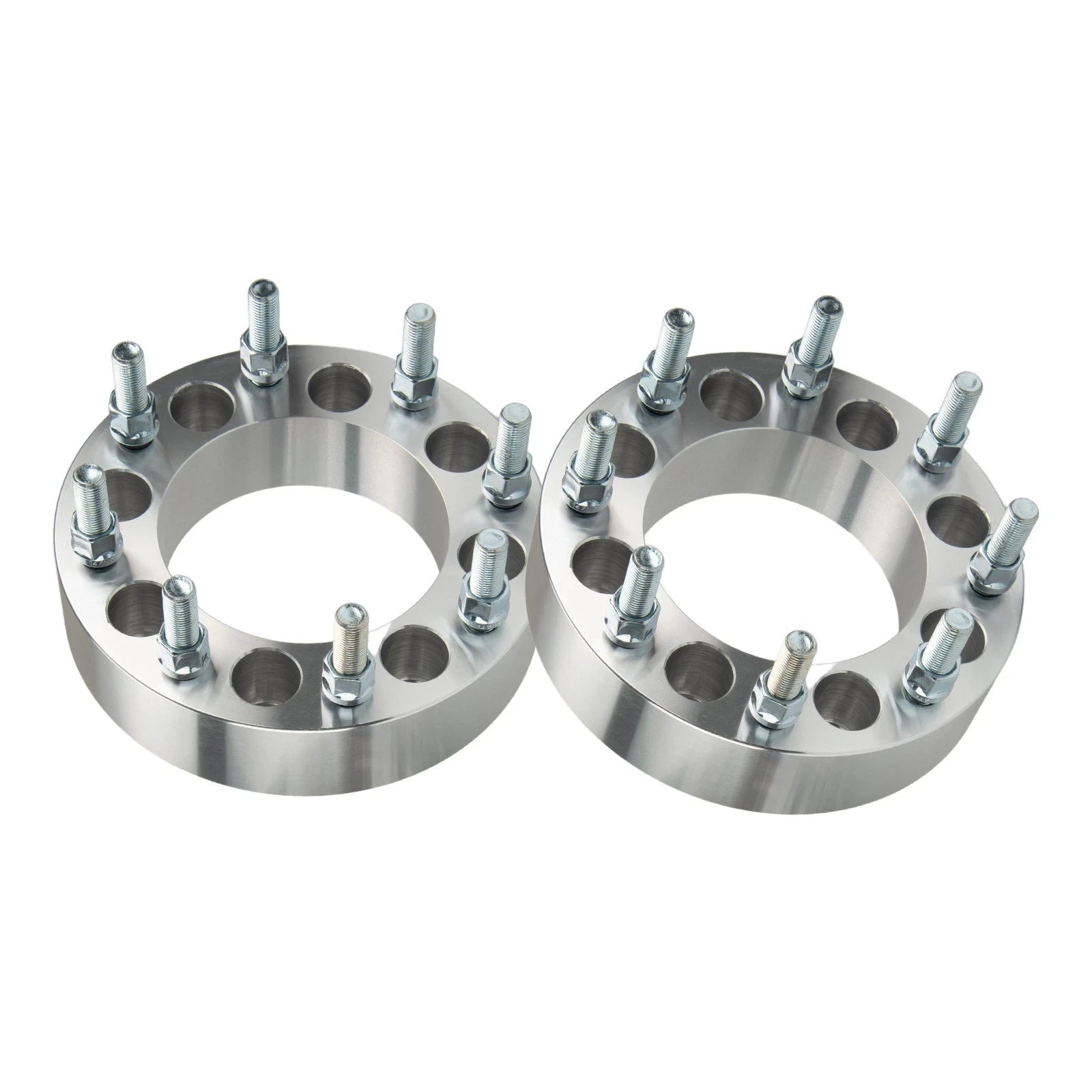 Wheel Adapters 2"–8x180mm for Ram 2500 (2019–2024) M14x1.5 126.15mm (2Pc)