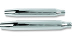 3" HP-Plus Slip-On Mufflers Tapered Chrome for Harley FXD