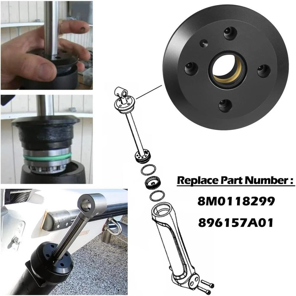 2X Trim Cylinder Cap for Mercury Mariner 200-400 HP 6 Cyl (896157A01, 8M0118299)