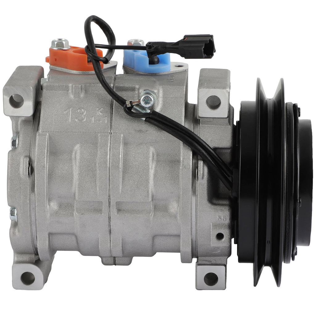 AC A/C Compressor w/ Clutch for Isuzu NPR-HD NQR NRR 5.2L 2011–2020