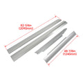 Set of 2 Rocker Panels for Chevy Express GMC Savana Van (1996–2014)