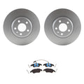 Disc Brake Pad Kit with 320mm Rotors for Audi S4