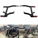 Saddlebag Guard Highway Crash Bar & End Tube Sliders for Harley Touring (2014-2023)