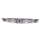 Front Upper Grille Replacement Black Chrome for Toyota Hilux (2005–2015)