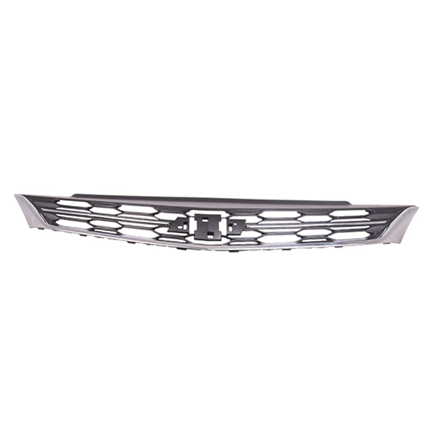 Front Upper Grille Replacement Black Chrome for Toyota Hilux (2005–2015)