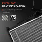 Aluminum Radiator for BMW X3 X4 (2011-2018)