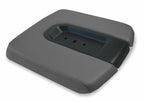 Leather Console Lid Armrest Cover for GMC Sierra (2019–2020) Gray