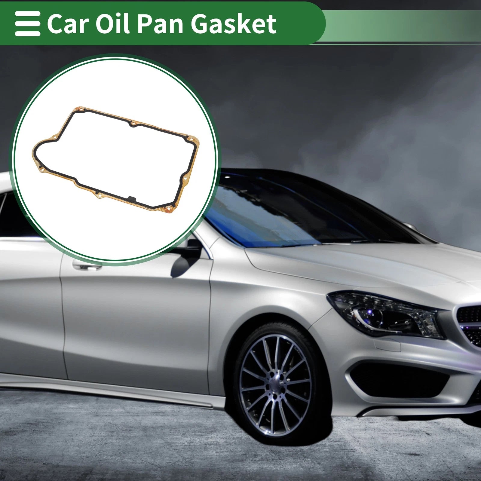 Oil Pan Gasket for Mercedes-Benz CLA250 (2014–2017) No.2463710780