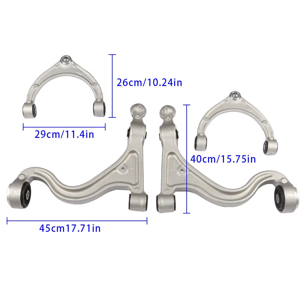 Set of 2 Control Arms for Porsche Panamera (2010–2013)
