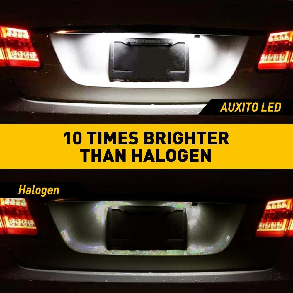 2X LED License Plate Light for Acura TL TSX MDX Honda Civic Accord (2004–2014)