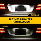 2X LED License Plate Light for Acura TL TSX MDX Honda Civic Accord (2004–2014)