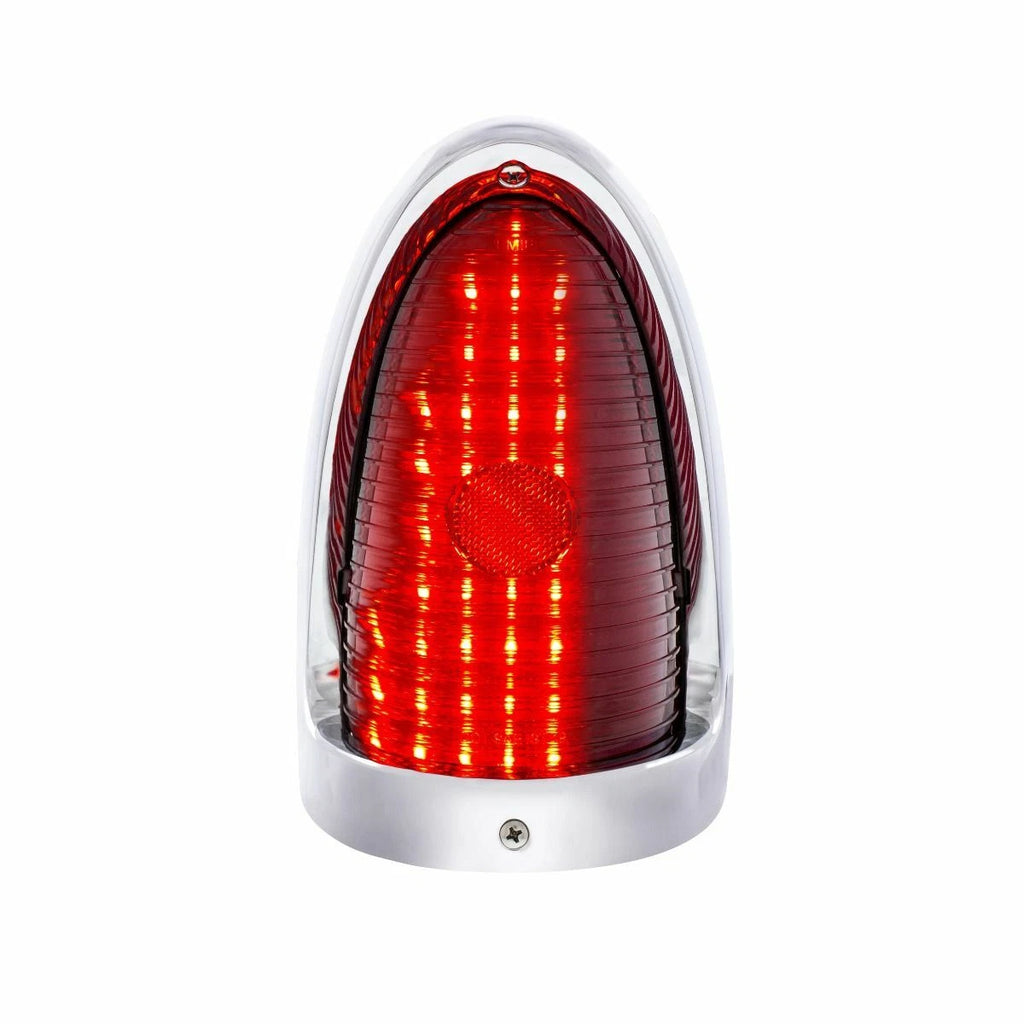 Sequential LED Tail Light Bezels and Flasher for 1955 Chevy Bel Air (1955–1955)