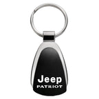 Black Teardrop Keychain - Officially Licensed for Jeep Patriot