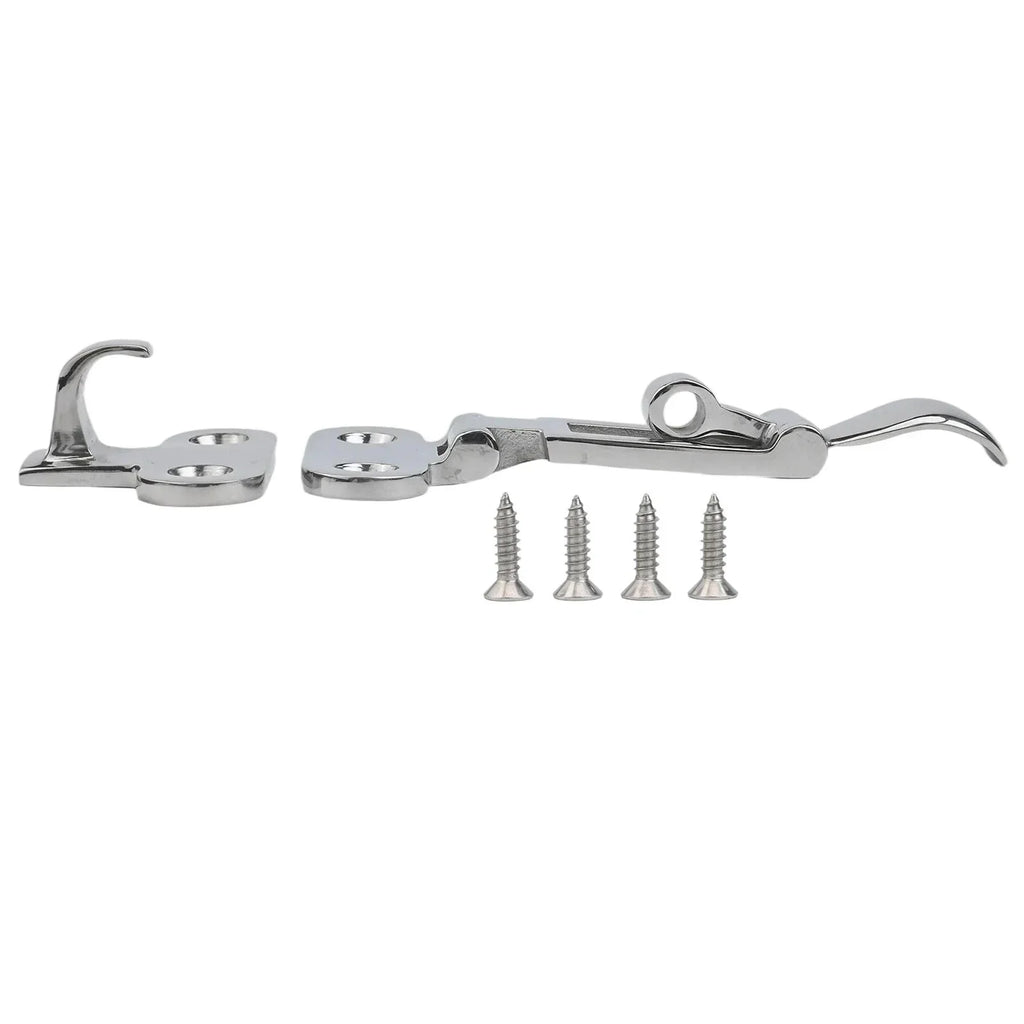 Silent Anti Rattle Latch / 316 Stainless / Door Buckle for Boats/Home