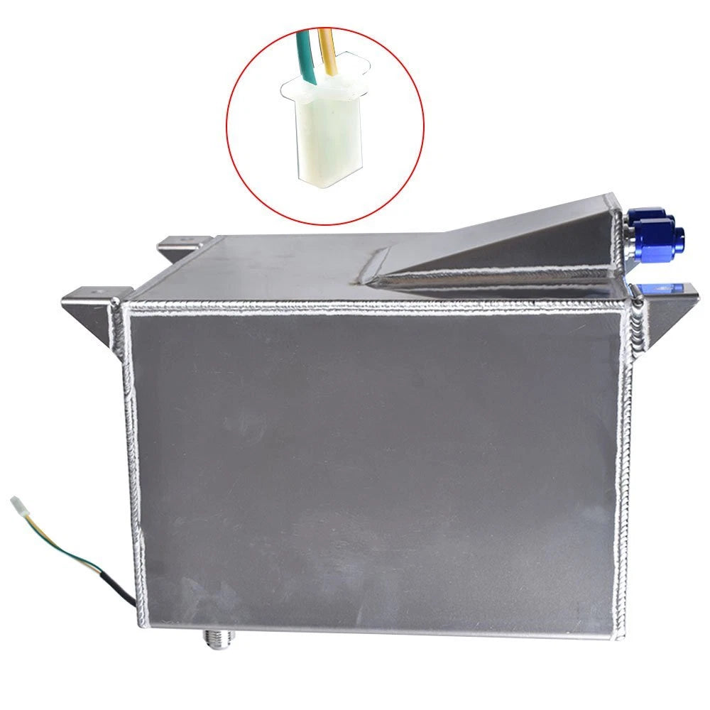 5 Gallon Fuel Cell Gas Tank for Racing/Street Applications (Polished Aluminum)