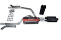2.5" Dual Exhaust Kit for Dodge Dakota (1987–1996) - Flowmaster 40, Black