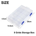 Secure and Dustproof Screw Holder Case Organizer for