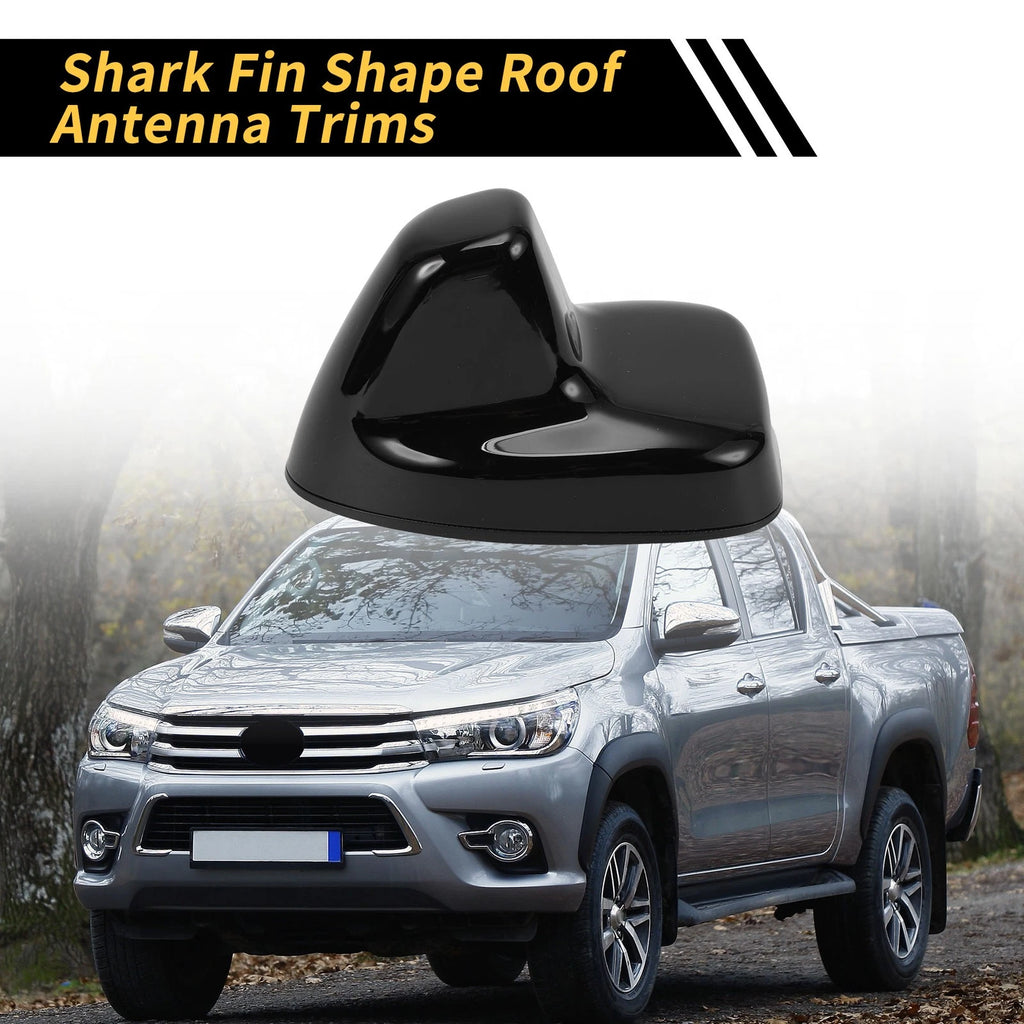 Shark Fin Roof Antenna Cover Trim for Toyota Tundra (2014–2021) Black