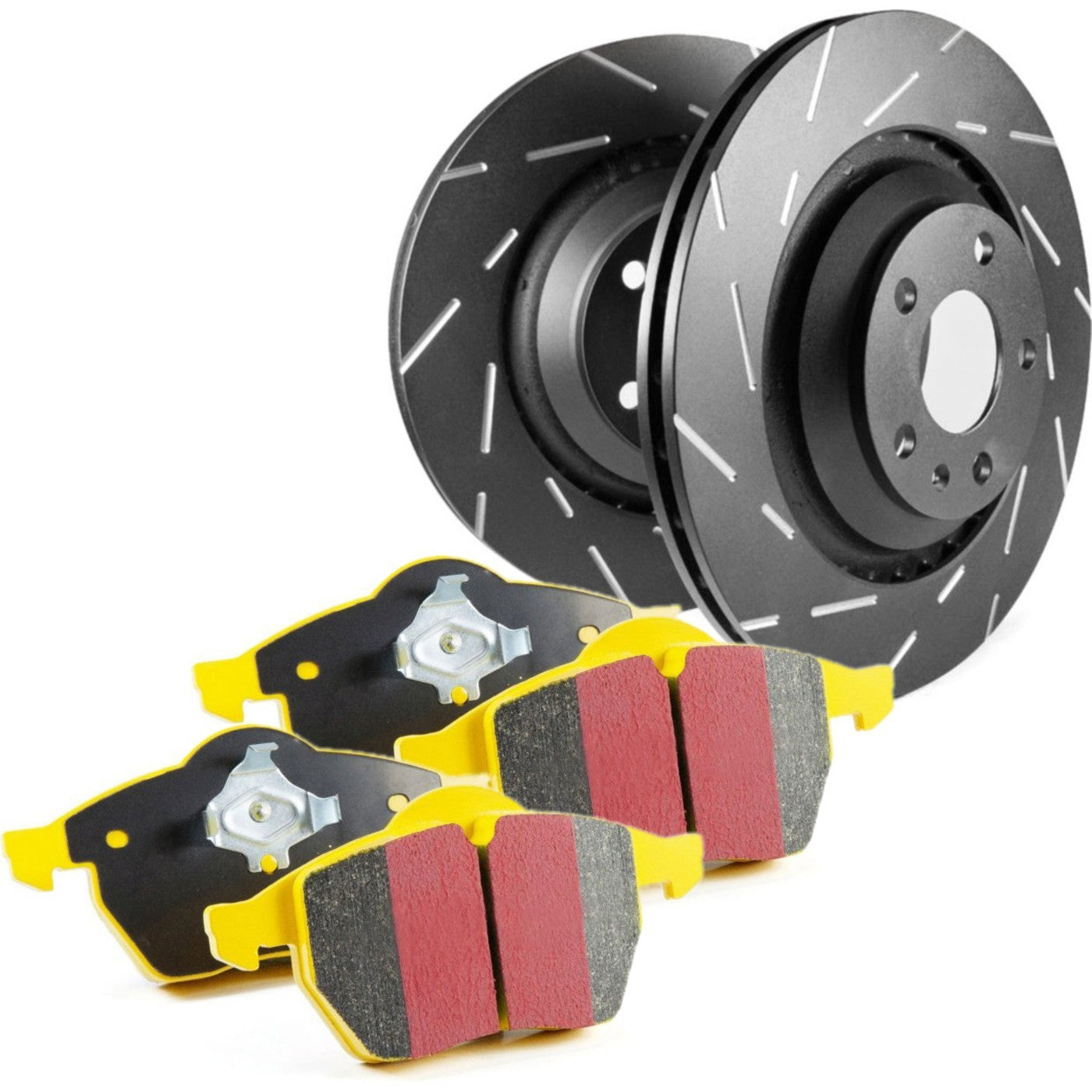 Set of 2 Brake Disc and Pad Kits for Chevy Caprice SS G8