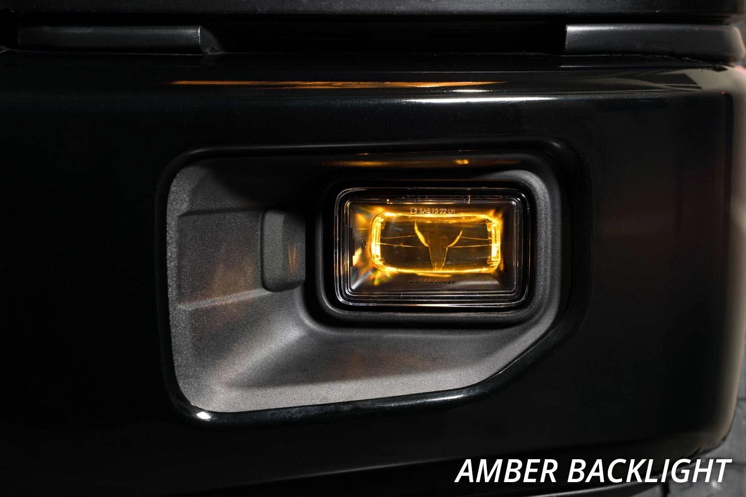 LED Fog Light Kit Yellow Diode Dynamics Style for 2022–2024 Maverick
